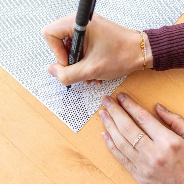 Dot painting van eigen foto - gemaakt in Nederland