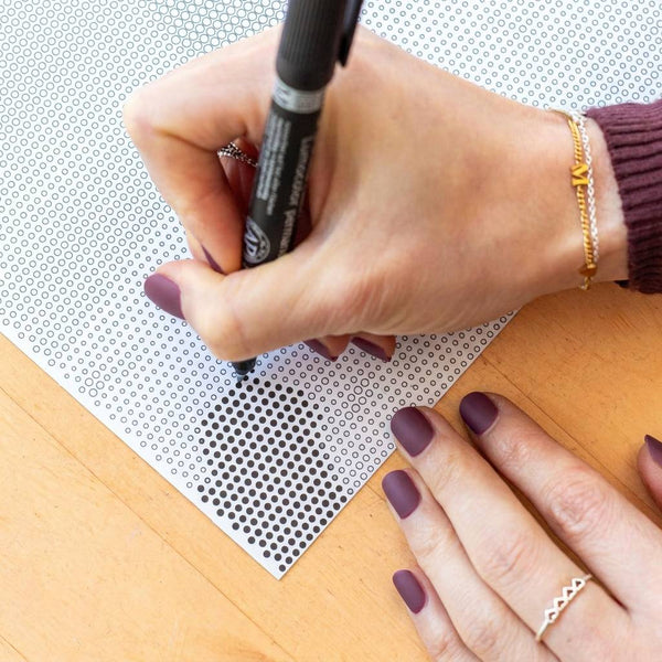 Dot painting van eigen foto - gemaakt in Nederland