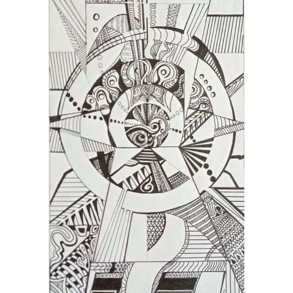 Diamond painting - Abstracte kunst van instagrammer @happydiamondpainting