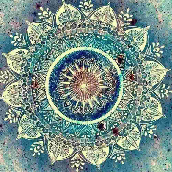 Diamond painting - Antieke mandala