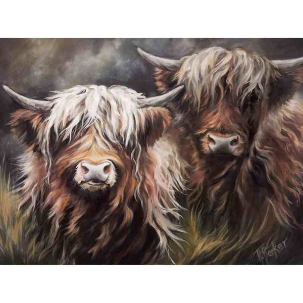 Diamond painting - Schotse hooglanders