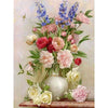 Diamond painting - Bloemen in vaas