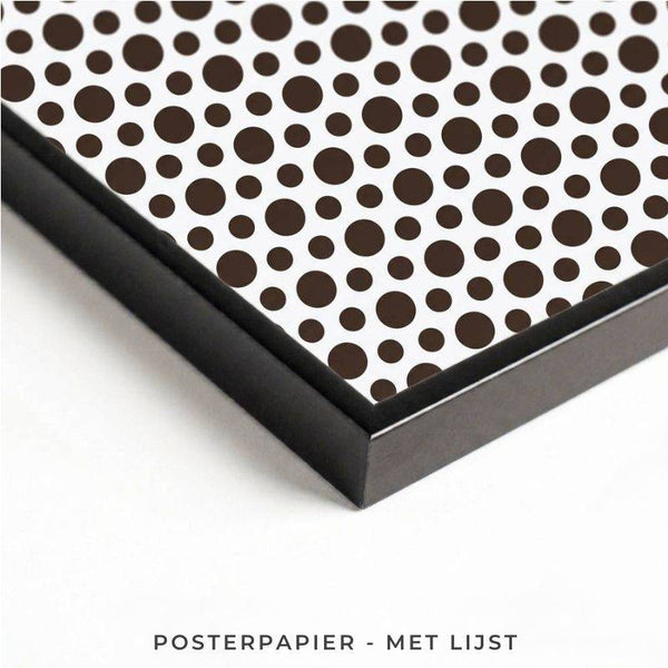 Dot painting van eigen foto - gemaakt in Nederland