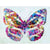 Diamond painting - Gekleurde vlinder