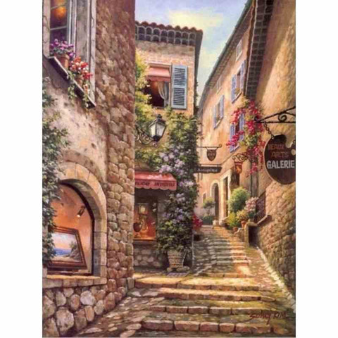 Diamond painting - Karakteristiek straatje