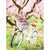 Diamond painting - Witte vrouwen fiets met bloemen