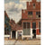 Diamond painting - Gezicht op huizen in Delft van Johannes Vermeer