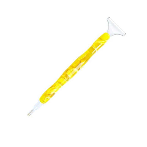 Diamond painting pen - geel