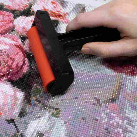 Diamond painting roller actiefoto