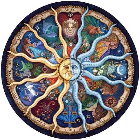 Diamond painting - Sterrebeelden Mandala