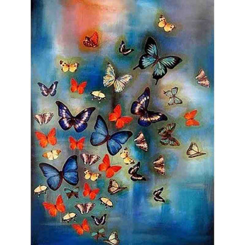 Diamond painting - Vlinders