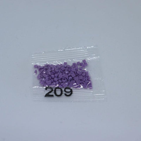 Diamond painting losse steentjes vierkant kleur 209