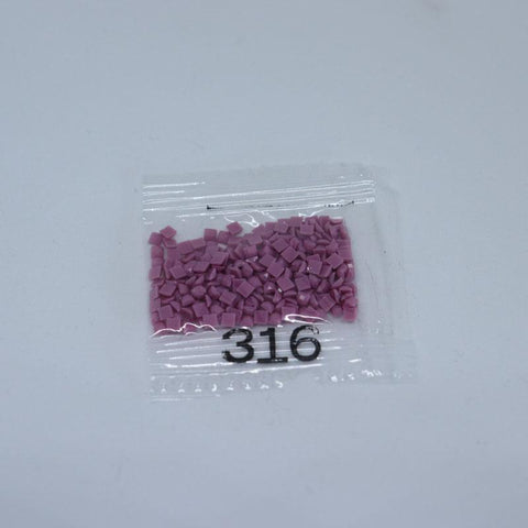 Diamond painting losse steentjes vierkant kleur 316