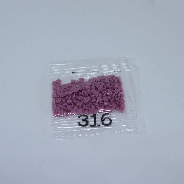 Diamond painting losse steentjes vierkant kleur 316