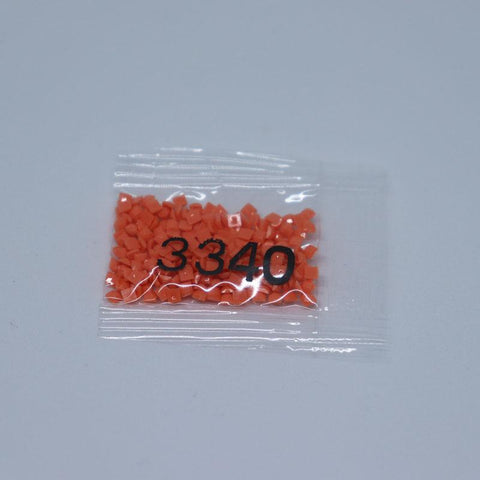 Diamond painting losse steentjes vierkant kleur 3340