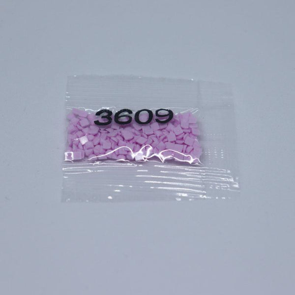 Diamond painting losse steentjes vierkant kleur 3609