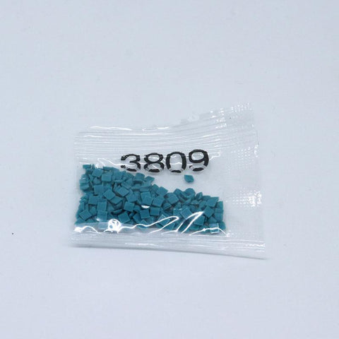 Diamond painting losse steentjes vierkant kleur 3809