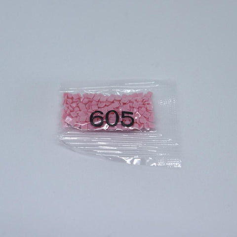 Diamond painting losse steentjes vierkant kleur 605