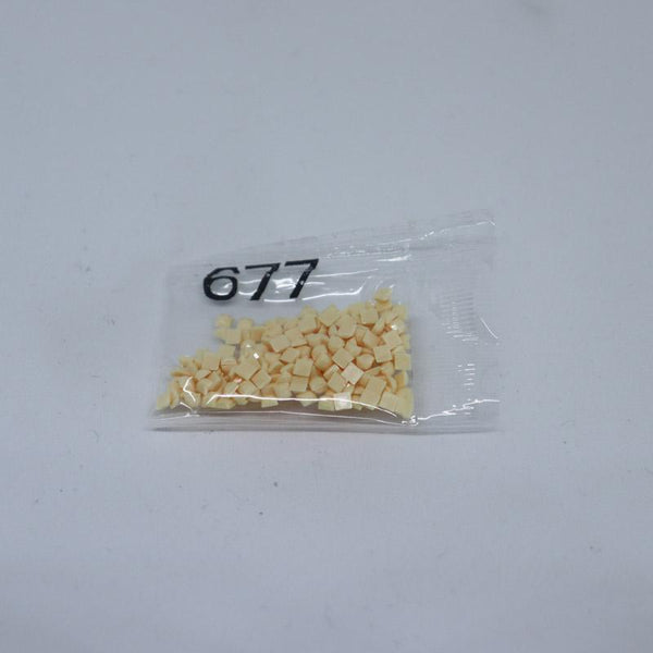 Diamond painting losse steentjes vierkant kleur 677